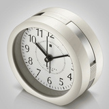 V-C039 Alarm clock with backlight snooze new design led silence quartz musical clock for promotion