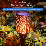 Garden light decoration solar powered torch-LED light fire lamp company