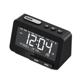 V-C232 Hotel Alarm Clock Radio FM radio Sleep Timer Dual USB Port Charging Digital LCD Display